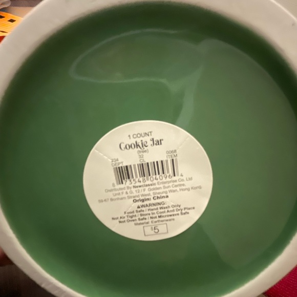 Target Dollarspot Christmas Tree Cookie Jar Ceramic 2023 Bullseye - Picture 4 of 5